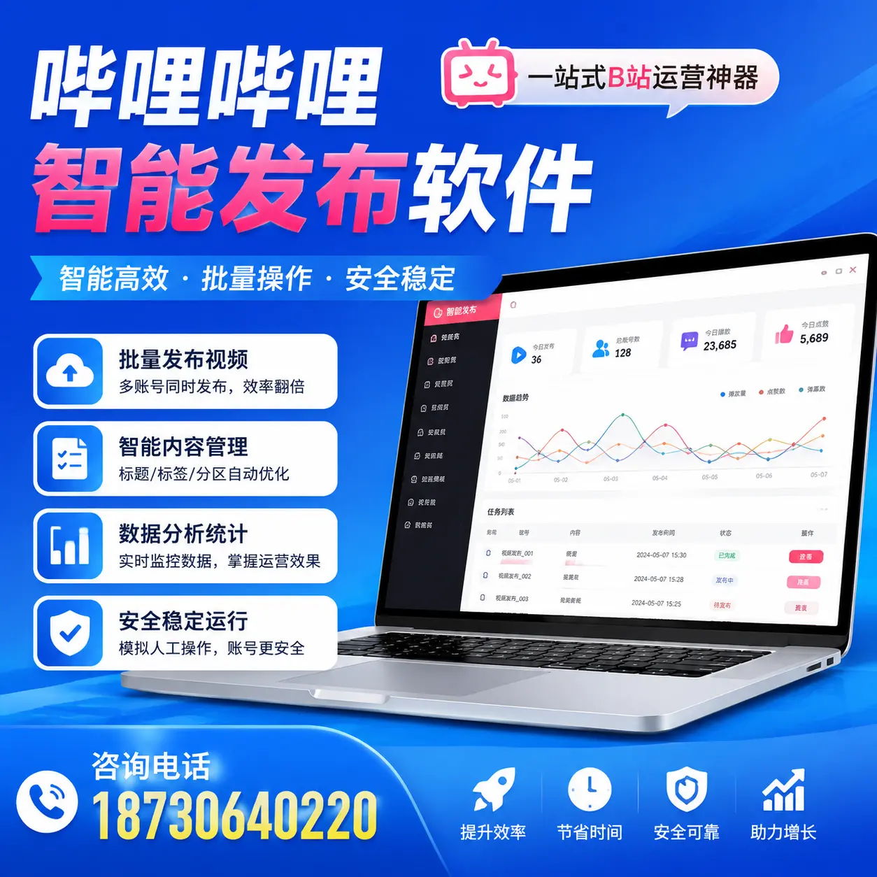 如何通过哔哩哔哩智能发布软件提升 广元 企业曝光率